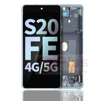 OLED-дисплей с заменой рамки для Samsung Galaxy S20 FE 4G/5G (пакет обновления) (Cloud Mint)