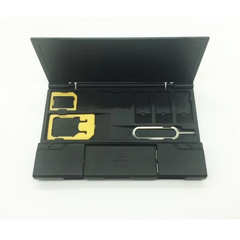 Чехол для хранения карт Micro Sim Nano Легкий многофункциональный держатель SIM-карты с устройством чтения карт OTG 3 в 1