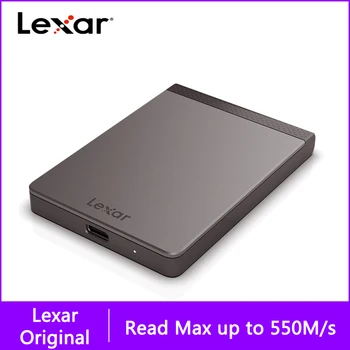 Lexar PSSD SL200 Портативный Внешний SSD-накопитель 512 ГБ 1 ТБ 2 ТБ Внешний жесткий диск USB 3,1 SSD Твердотельный жесткий диск для Портативного Компьютера