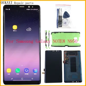 ЖК-дисплей AMOLED NOTE8 для Samsung Galaxy NOTE8 N950 N950F, сенсорный ЖК-экран с тенью, запчасти для ремонта