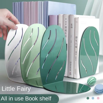 L-образный Металлический Книжный шкаф, Подставка для книг, Перегородка для книг, Полка для хранения, Артефакт