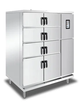 Электрический умный индукционный восьмидверный шкаф-пароварка для коммерческого гостиничного кухонного оборудования