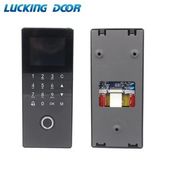 Сенсорный Электрический Комплект Системы контроля доступа RFID с Отпечатками Пальцев, Биометрические Дверные Замки с Защелкой, USB-Время Посещения