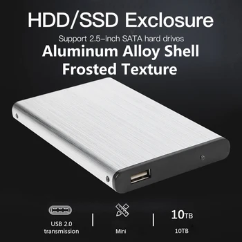 Алюминиевый Внешний HD-Кейс Комплект 2,5 