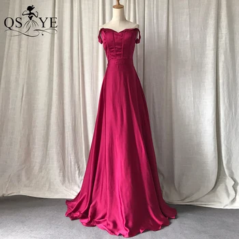 Красные платья для выпускного вечера трапециевидной формы с боковыми рукавами, Вечернее платье из мягкого атласа, вечернее платье с лифом в виде сердечка и косточек, вечерние платья для девочек на шнуровке сзади