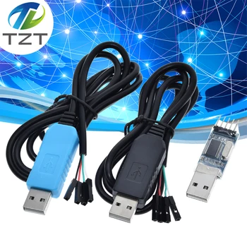 PL2303 PL2303HX/PL2303TA Модуль адаптера преобразователя USB в RS232 TTL с пылезащитной крышкой PL2303HX для arduino Кабель для загрузки