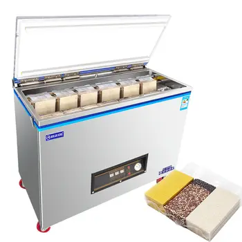 Тип вакуумная упаковочная машина 880 для сухих пищевых продуктов зерновые хлопья рис сушеные бобы творог грибы вакуумный упаковщик машина