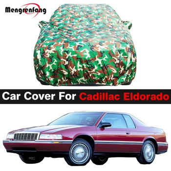 Камуфляжный водонепроницаемый чехол для автомобиля, открытый солнцезащитный козырек, Защита от ультрафиолета, дождя, снега, ветра, Авточехол для Cadillac Eldorado 1986-2002