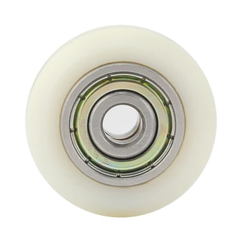 Немецкий IGUS TechI Белый шкив с V-образным пазом, круглые колесные ролики, износостойкость