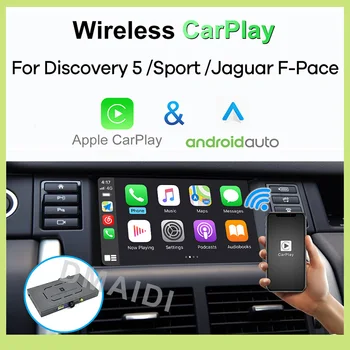 Беспроводной декодер коробки автоматического модуля Apple Carplay Android для Land Rover Discovery Sport 5/Jaguar F-Pace
