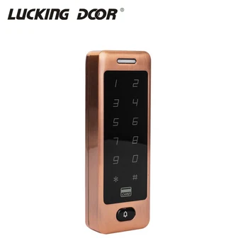 Электронный дверной замок Электрический сенсорный металлический RFID-открывалка для ворот Считыватель смарт-клавиатуры 125 кГц ID-карта контроля доступа к двери