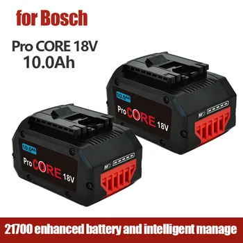 100% высококачественная литий-ионная аккумуляторная батарея 18V 10.0Ah GBA18V80 для аккумуляторных дрелей Bosch 18 Volt MAX