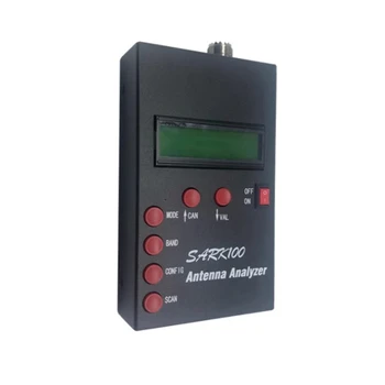 40GE Анализатор Антенн для радиолюбителей SARK100 ЖК-экран 1-60 МГц Коротковолновый измеритель 2,1 мм PowerJack для Энтузиастов радиолюбителей
