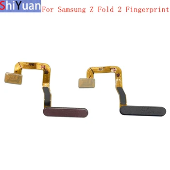 Датчик отпечатков пальцев Кнопка Home Гибкий Кабель Лента Для Samsung Z Fold 2-5G F916 Power Key Сенсорный Датчик Flex Запасные Части