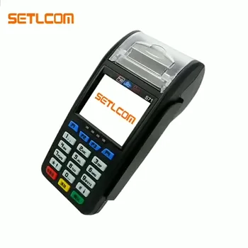 2021 Setlcom Бразилия Мобильный считыватель магнитных карт NFC RFID EFTPOS Linux-машина для Розничного магазина