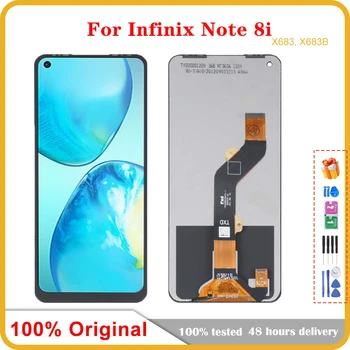 Для Infinix Note 8i X683 X683B ЖК-дисплей с сенсорным экраном, дигитайзер в сборе, Запасные части