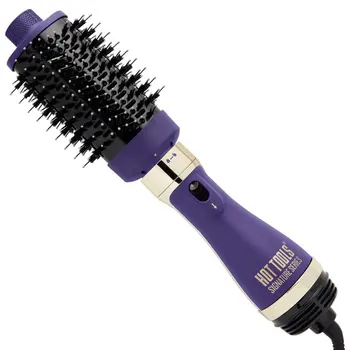 Фирменный одноступенчатый фен для увеличения объема волос со съемной средней головкой, фиолетовый фен
