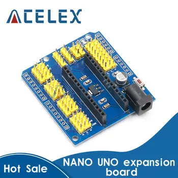 Модуль защиты датчика расширения ввода-вывода NANO IO Для Arduino UNO R3 Nano V3.0 3,0, Совместимая с Контроллером плата I2C PWM Интерфейс 3,3 В