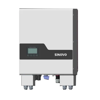 Функции однофазного подключения к сети и отключения от сети Солнечный фотоэлектрический инвертор SINOVO solar inverter 6kw Hybrid  
