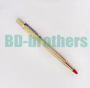 Золотой Алмазный резак для стеклянной ручки с надписями, чертилка с твердосплавным наконечником для телефона, планшетного ПК, для резки стеклянного экрана